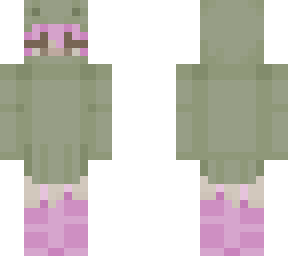pink frog hoodie