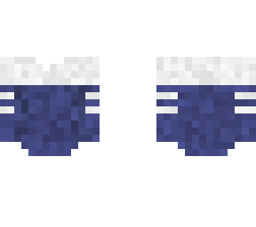 pullover blue and white with two stripes