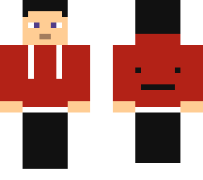 red hooded person
