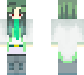 Minecraft Skins Squid Girl