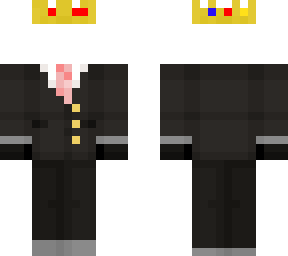suit with pink tie (base)