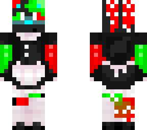 turan in a maid dress