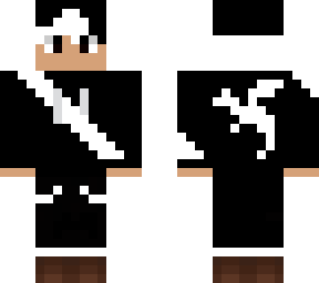 white and black hoodie