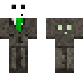 white slime skin with suit
