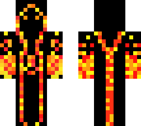 an hooded fire mage (original from soulusion557's, link in description)