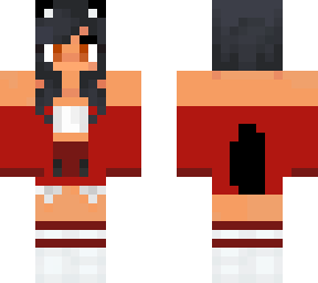 aphamu as a minecraft wolf