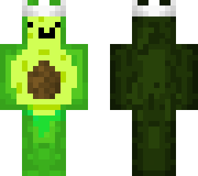avocado with white crown