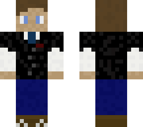 bissness man with/without black shirt
