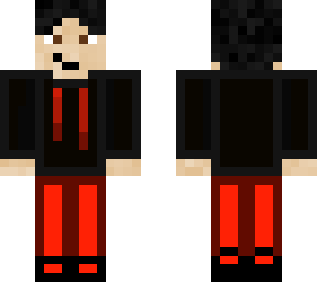 black and red boy