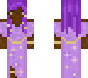 black girl in flower patterned lavender dress