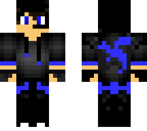 blue dragon boy gamer
