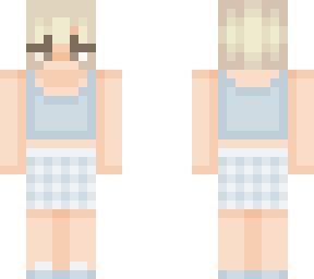 blue soft girl