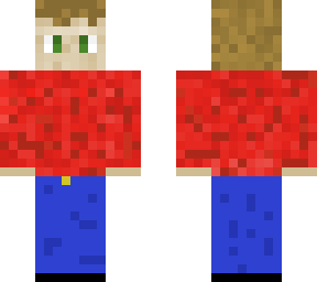 boy with red pullover (without mouth)