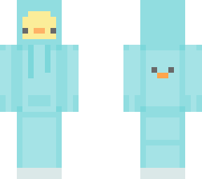 chicken man (blue)