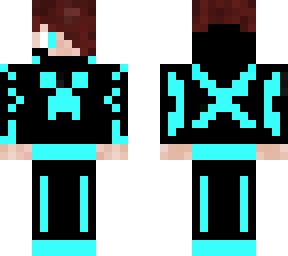 cyan skin