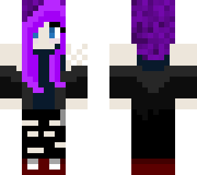 dark simple girl