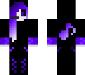 female purple music demon