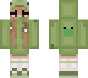 frog brunette girl <3