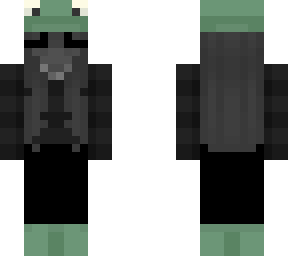 froggy hat girl :> (frog shoes)