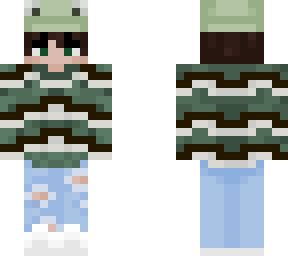 green frog boi with better hat x2