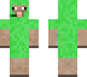 green sheep with headset