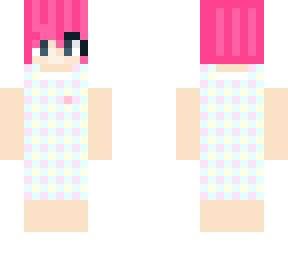 idk pink hair