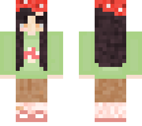 mushroom girl