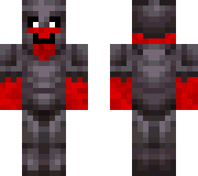 my skin wearing netherite armor