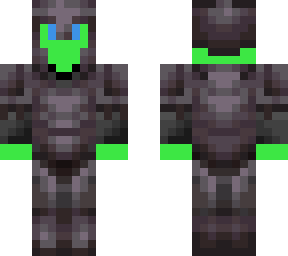 netherite armor man