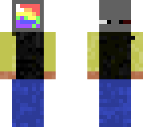 painted pride computer (my oc)
