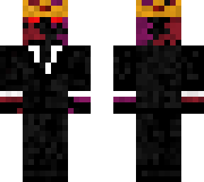 person with crown in suit