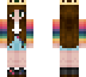 rainbow girl