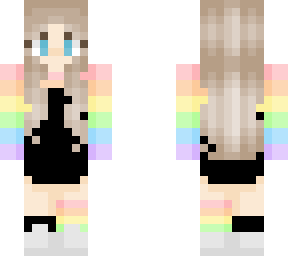 rainbow girl