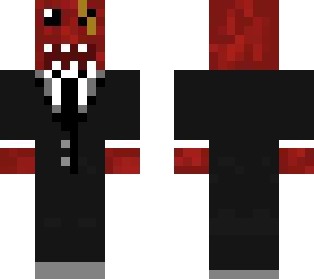 rebelredbear in a suit