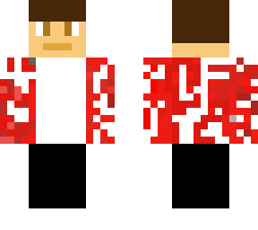 red and white