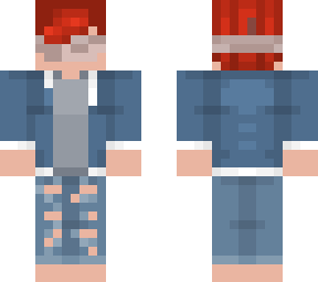 red haired lore skin