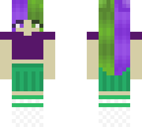 sleep girl        hair by: rainbowartgg link in desc