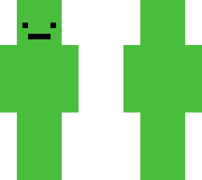 slim green blob