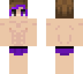 underwear brown hair