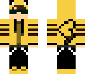yellow boy skin with goggles