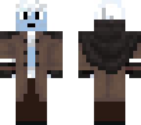 yeti in trench coat