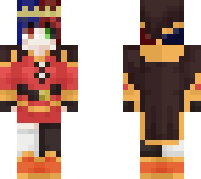 (changed hair) megumin drumsy!!!!!!(not my skin, just edited)
