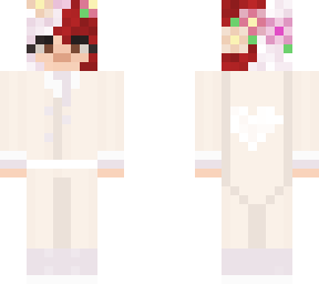 aesthetic suit + flower crown!