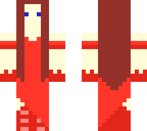 bloody red