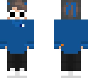 blue gamer boy