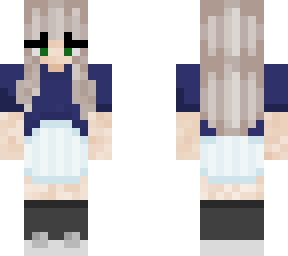 blue girl