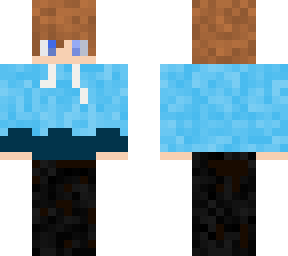 boy with brown hair and blue sweater