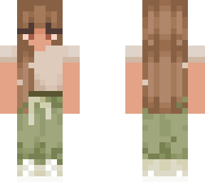 camo pants and shirt girl