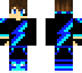 corrupted blue gamer (with cool effects)