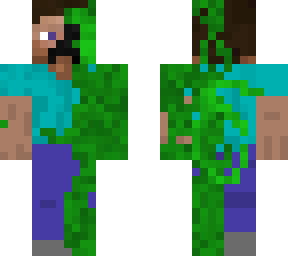 creeper/steve hybrid